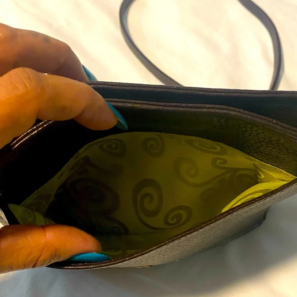 Brighton leather Crossbody Bag - Picture 6 of 6